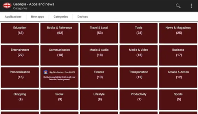 Georgia - Apps and news android App screenshot 0